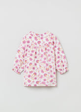 Ovs Girls Floral Dress In Flannel